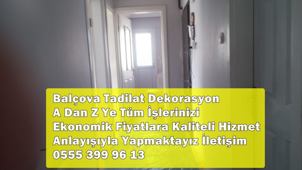 İZMİR KOMPLE TADİLAT DEKORASYON İŞLERİ – EV TADİLATI – DAİRE TADİLATI