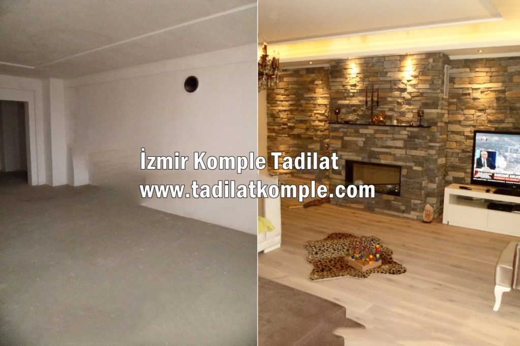 İZMİR KOMPLE TADİLAT DEKORASYON İŞLERİ – EV TADİLATI – DAİRE TADİLATI