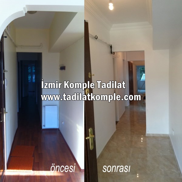 İZMİR KOMPLE TADİLAT DEKORASYON İŞLERİ – EV TADİLATI – DAİRE TADİLATI