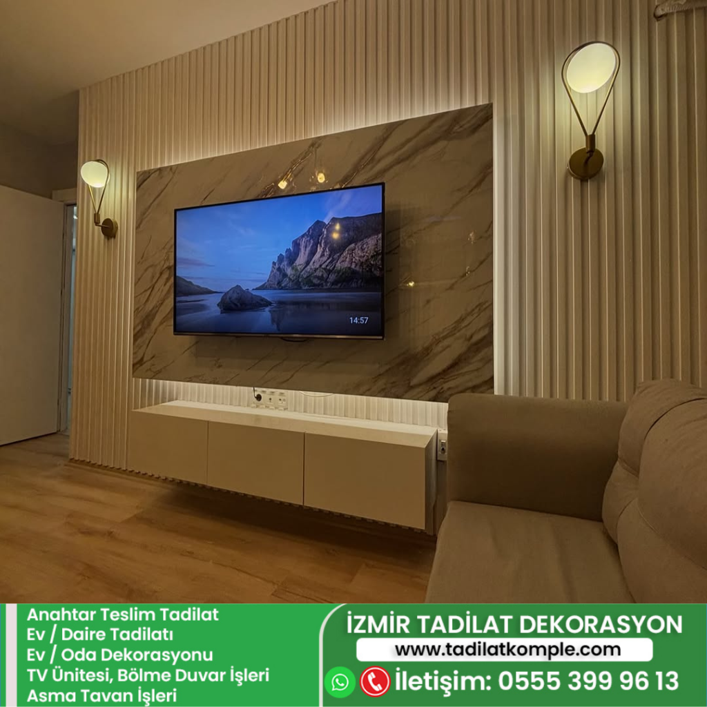 İZMİR KOMPLE TADİLAT DEKORASYON İŞLERİ – EV TADİLATI – DAİRE TADİLATI